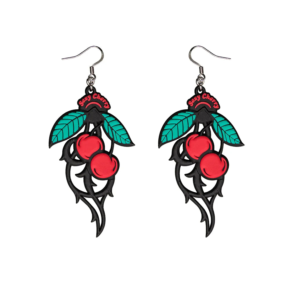 Boucles d'oreilles Sexy Cherry acier chirurgical – Ma Jolie Cerise