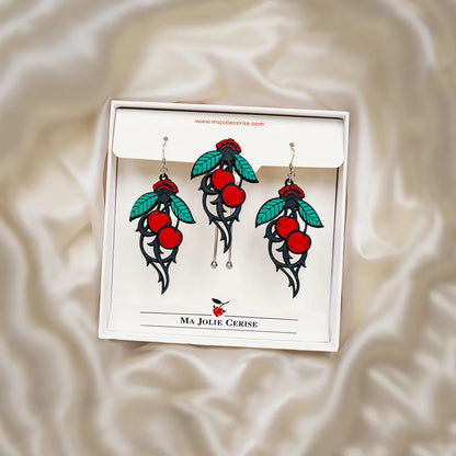 Parure Sexy Cherry dans son écrin – Ma Jolie Cerise